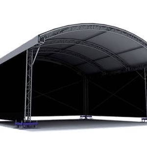 Acoperis scenă + podea (6x8m)